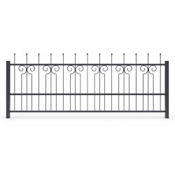 Кованный забор КЗ-88