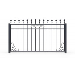 Кованный забор КЗ-89